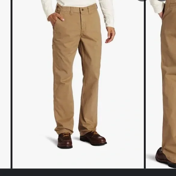 Washed twill relaxed fit work cheap pant
